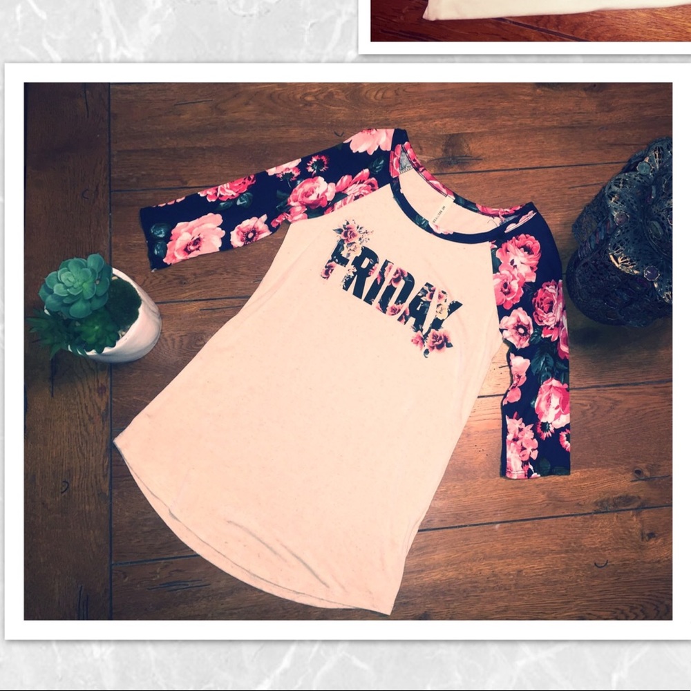 Friday is our favorite/baseball tee